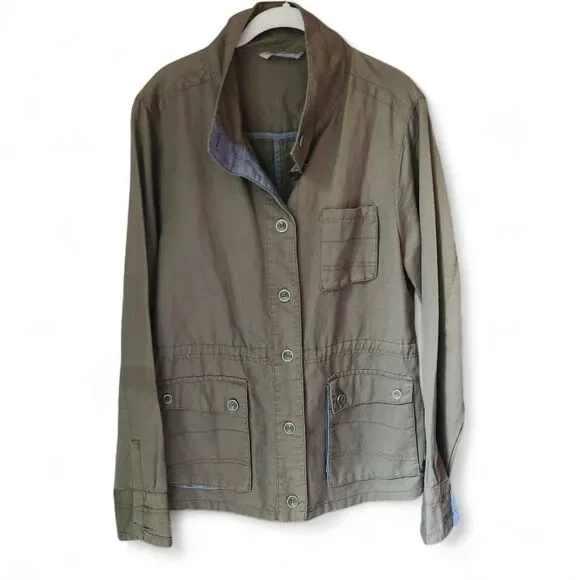 Horny toad women's lightweight jacket L sustainable hippie outdoors - Picture 1 of 7